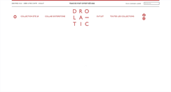 Desktop Screenshot of drolatic.com